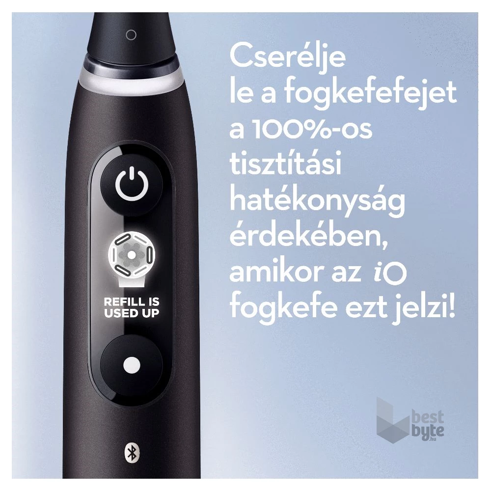 Oral-B iO Series 6 fekete elektromos fogkefe