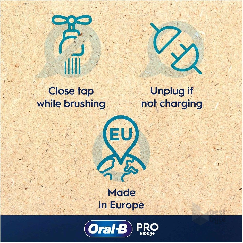 Oral-B D103 Vitality PRO jégvarázs gyerek elektromos fogkefe tokkal