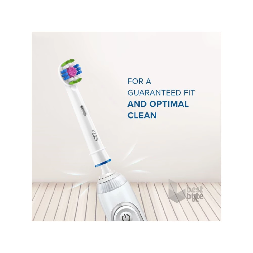 Oral-B EB18-4 3D White 4 db-os elektromos fogkefe pótfej szett