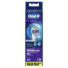 Oral-B EB18-4 3D White fehér 4 db-os elektromos fogkefe pótfej szett