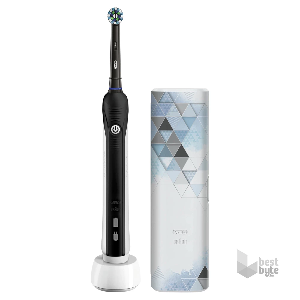 Oral-B Pro 1 750 fekete elektromos fogkefe