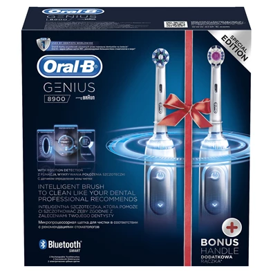 Oral-B Genius 8900 Duo 2 db-os elektromos fogkefe szett