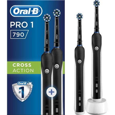 Oral-B Pro 1 790 Duo 2 db-os elektromos fogkefe szett