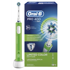 Oral-B PRO 400 zöld elektromos fogkefe