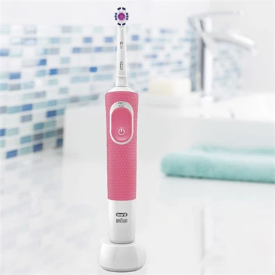 Oral-B Vitality 100 rózsaszín elektromos fogkefe