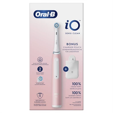 Oral-B iO3 Sensi Clean elektromos fogkefe + töltő tasak