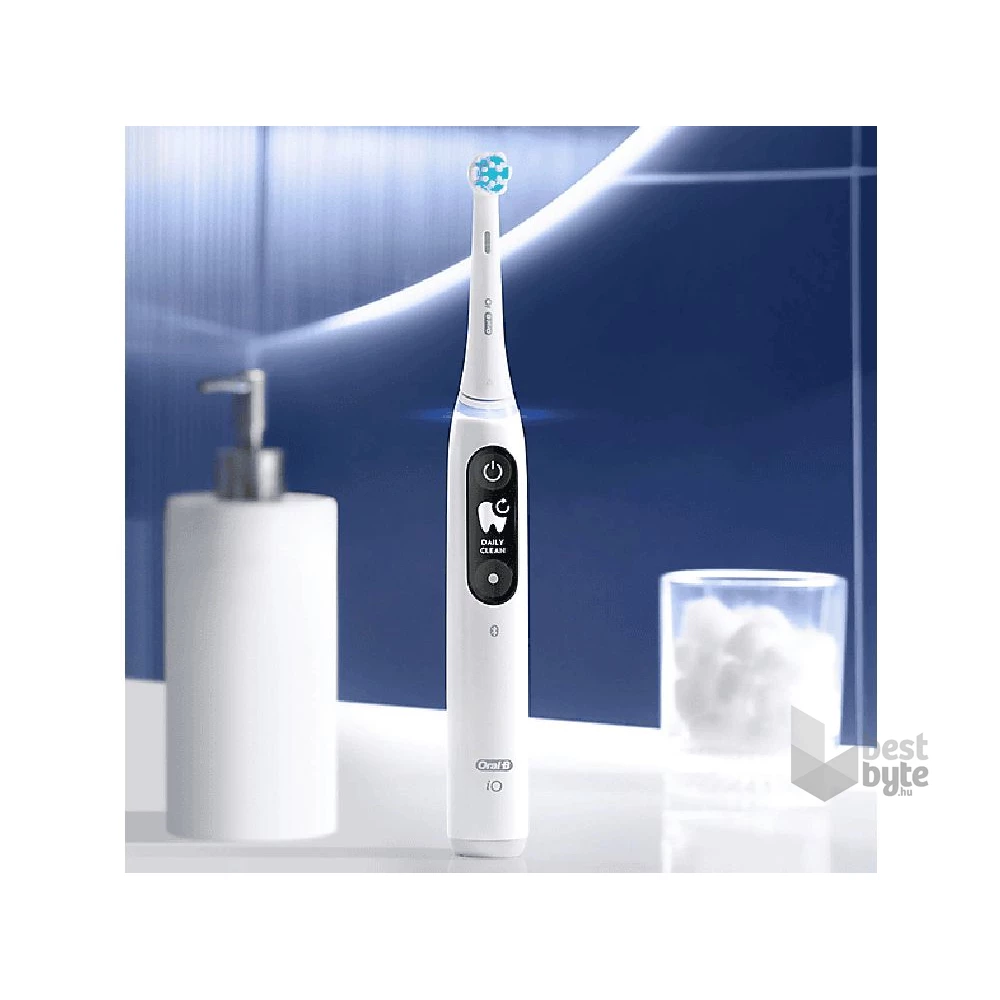 Oral-B iO series 6 fehér elektromos fogkefe
