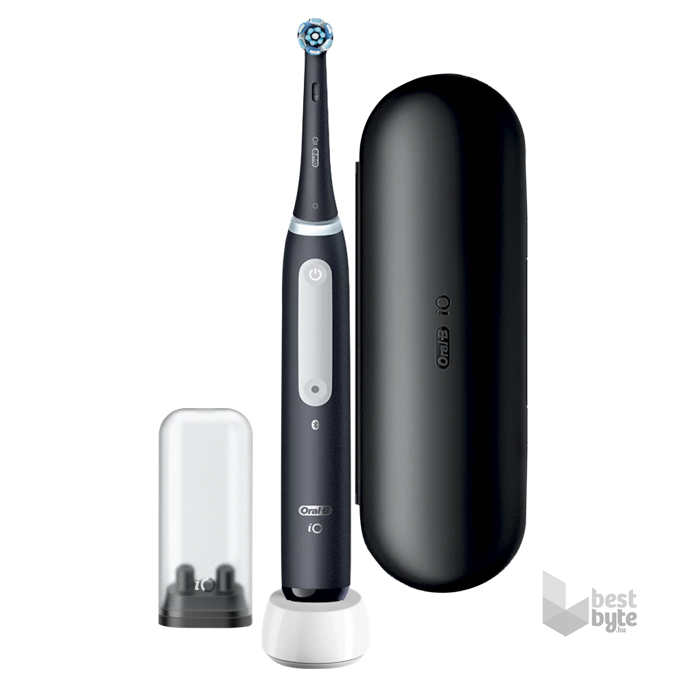 Oral-B iO Series 4 matt fekete elektromos fogkefe
