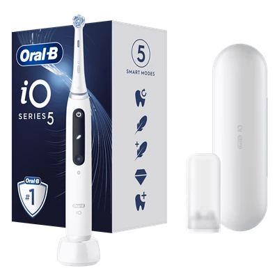 Oral-B iO Series 5 fehér elektromos fogkefe