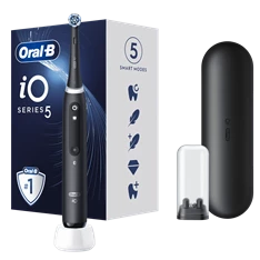 Oral-B iO Series 5 matt fekete elektromos fogkefe
