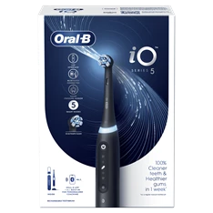 Oral-B iO Series 5 matt fekete elektromos fogkefe