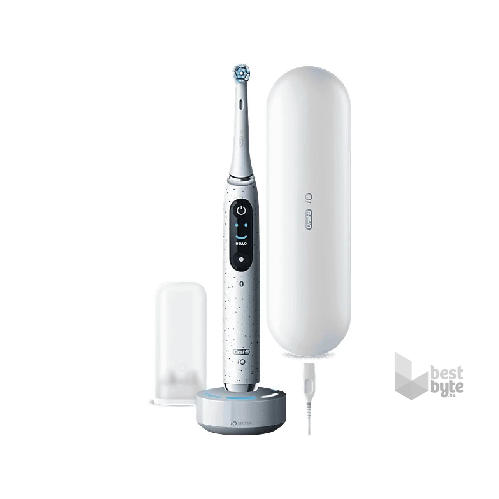 Oral-B iO series 10 Stardust White elektromos fogkefe