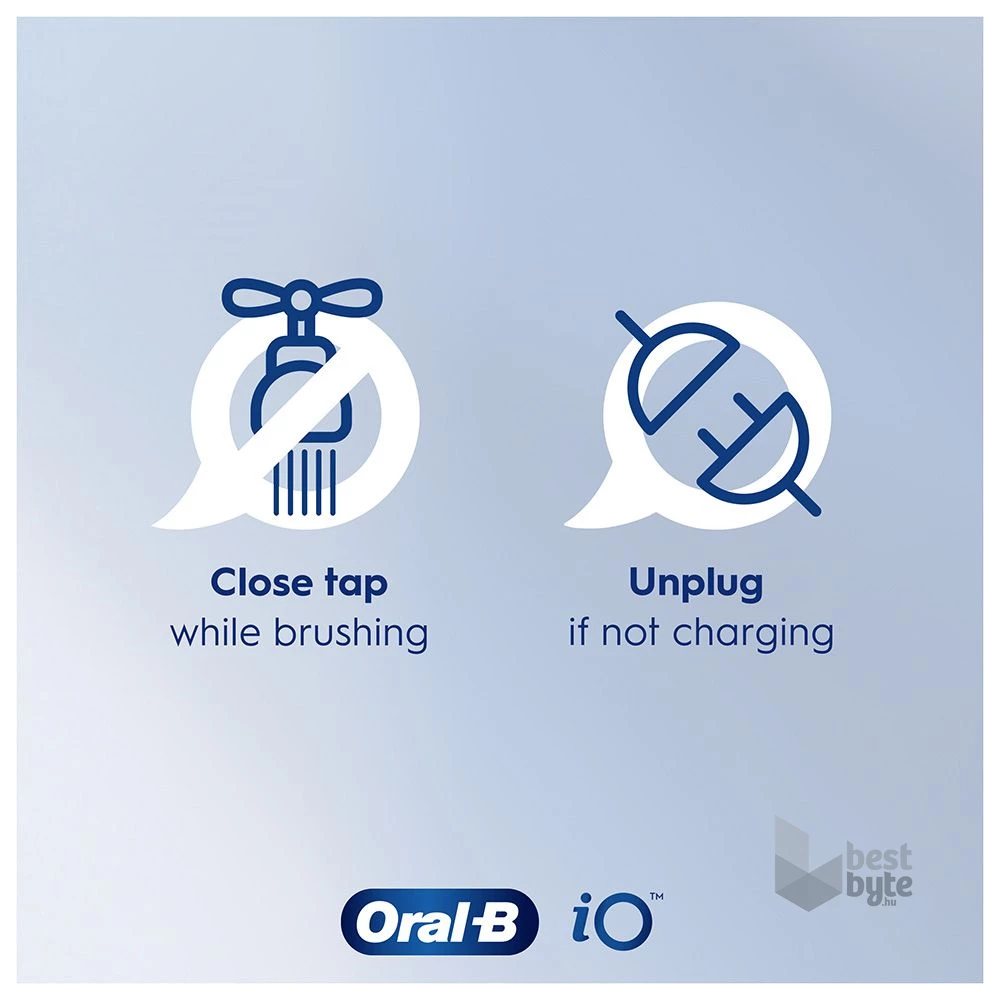 Oral-B iO series 3 Ice Blue elektromos fogkefe