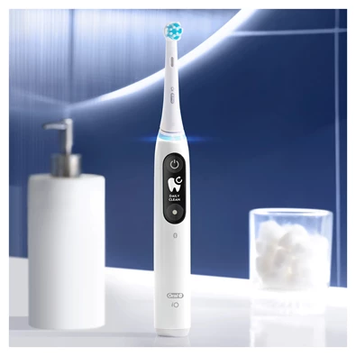 Oral-B iO series 6 fehér elektromos fogkefe