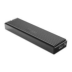 Orico Külső M.2 ház - M2PV-C3-BK/72/ (USB-C 3.1 Gen2 -> M.2 NVMe, Max.: 2TB, 10 Gbps)