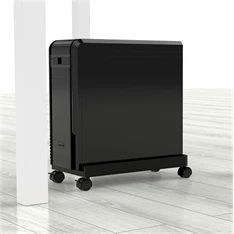 Orico Számítógép állvány - CPB2-B/43/ (24,6 x 46,7 x 4 cm, gurulós, műanyag, fekete)