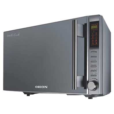 Orion OM-5123D Inox grilles mikrohullámú sütő