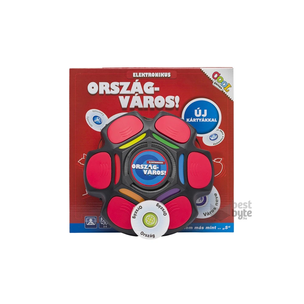 Ország-Város elektronikus társasjáték