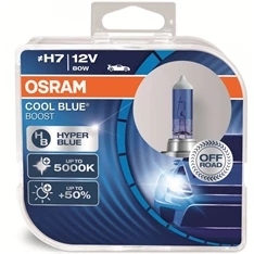 Osram Cool Blue Boost 62210CBB-HCB H7/12V/80W/5000K kék fényszóró