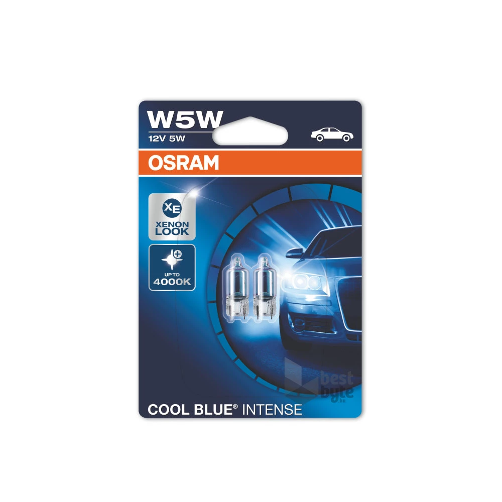 Osram Cool Blue Intense 2825HCBI W5W/12V/5W/4000K segédizzó