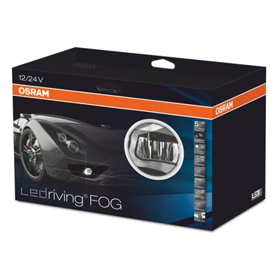 Osram LED FOG 102 12/24V/7/12W/6000K nappali menetfény és ködlámpa
