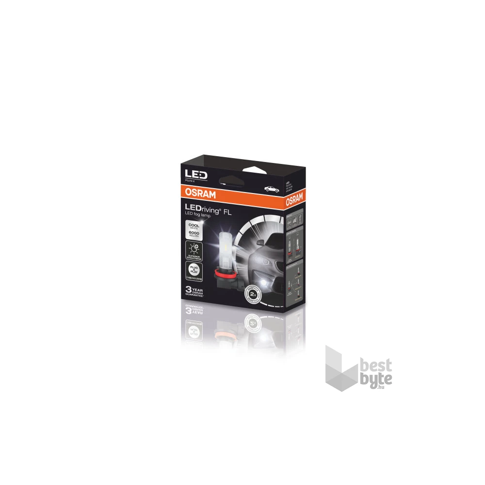 Osram LEDriving 67219CW H8/H11/H16/12V/6000K ködlámpa