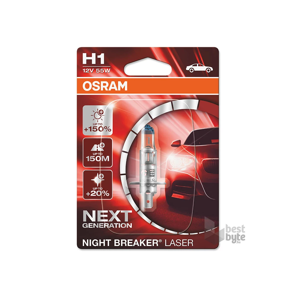 Osram Night Breaker Laser 64150NL-01B H1/12V/55W fényszóró