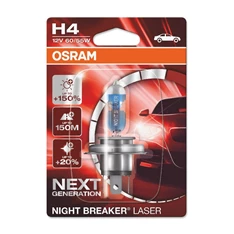 Osram Night Breaker Laser 64193NL-01B H4/12V/60W/4050K fényszóró