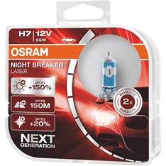 Osram Night Breaker Laser 64210NL-01B H7/12V/55W fényszóró