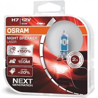 Osram Night Breaker Laser 64210NL H7/12V/55W duo fényszóró