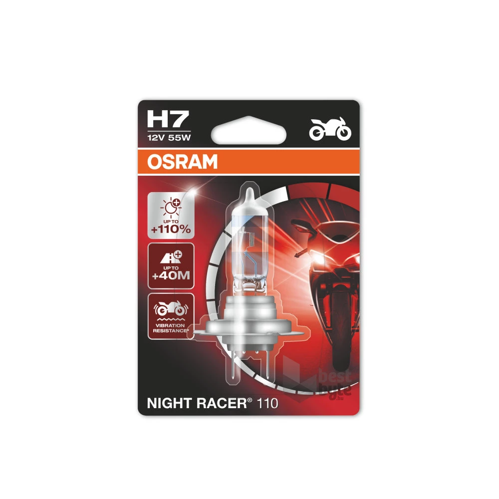 Osram Night Racer 110 64210NR1-02B H7/12V/55W/3600K fényszóró