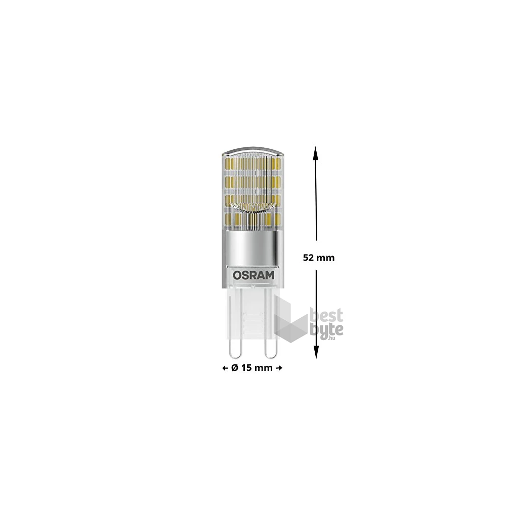 Osram Star átlátszó búra/2,6W/320lm/2700K/G9 230V LED kapszula