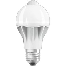Osram Star+ matt műanyag búra/9W/806lm/2700K/E27/mozgásérzékelős LED körte izzó