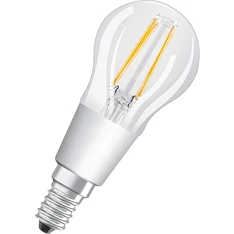 Osram Star+ GLOWdim átlátszó üveg búra/4,5W/470lm/2700K/E14 szabályozható LED kisgömb izzó