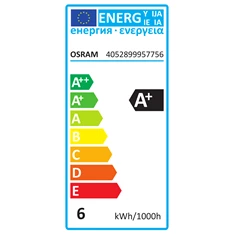 Osram Star MR16 üveg ház/4,6W/350lm/2700K/GU5.3 LED spot izzó