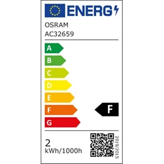 Osram Star R39 átlátszó üveg búra/1,5W/110lm/2700K/E14 LED spot izzó