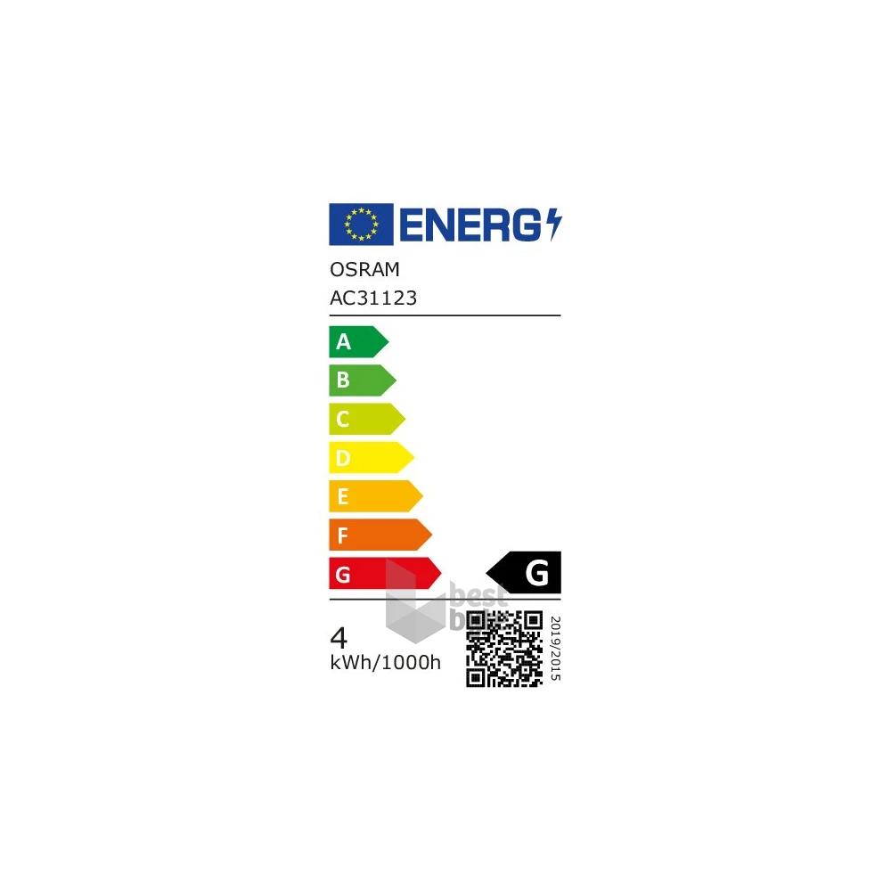 Osram Star+ RGBW/műanyag ház 4,5W/250lm/2700K/GU10 távirányítható LED PAR16 spot fényforrás