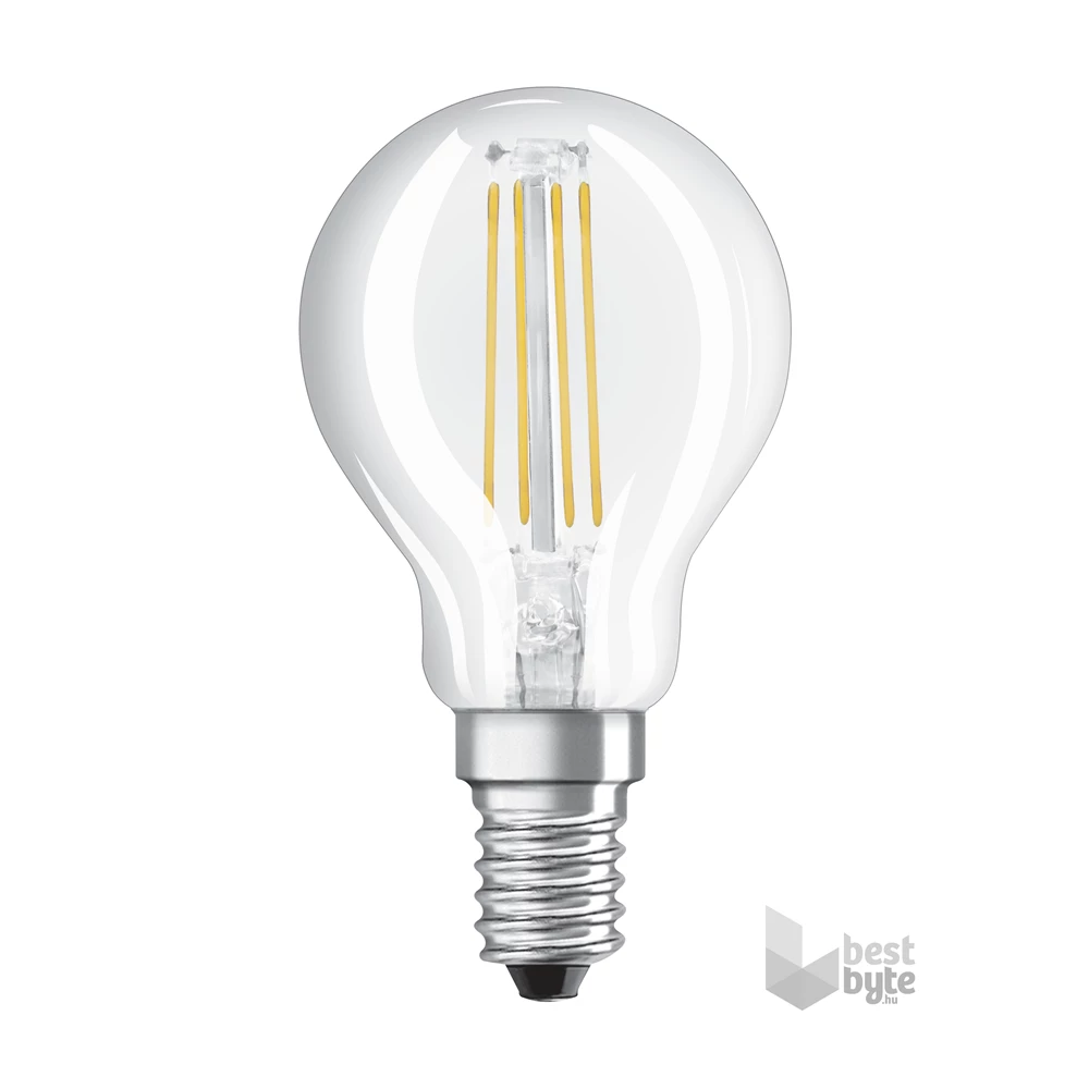 Osram Star átlátszó üveg búra/4W/470lm/2700K/E14 LED kisgömb izzó