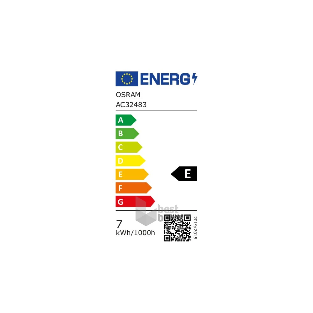 Osram Star átlátszó üveg búra/7W/806lm/2700K/E27 LED Edison körte izzó