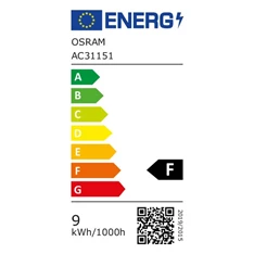 Osram Star matt búra/8,5W/806lm/4000K/E27 LED körte fényforrás