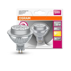 Osram Superstar MR16 üveg ház/7,8W/621lm/2700K/GU5.3 dimmelhető LED spot izzó