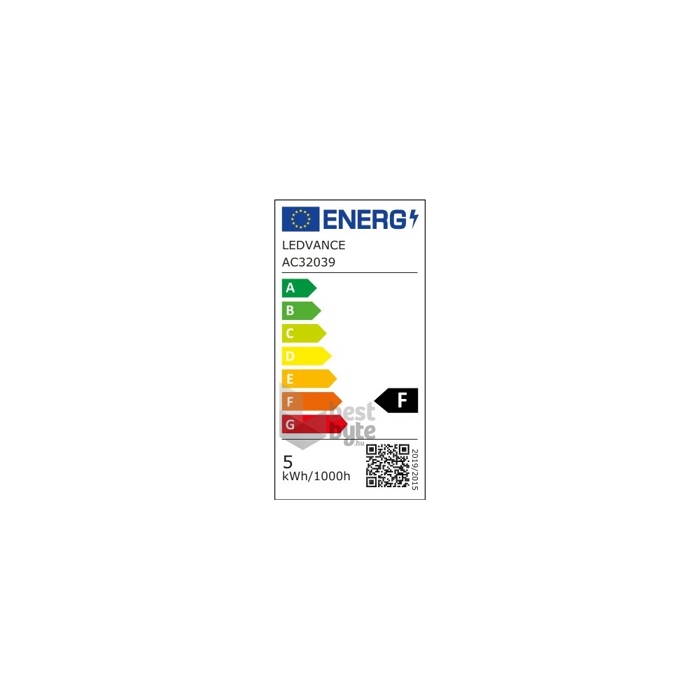 Osram Value PAR16 műanyag ház/5W/350lm/4000K/GU10/230V/36fok/70lm/W LED spot izzó