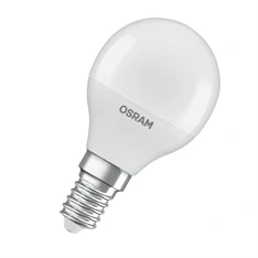 Osram Value opál meleg fehér/4,9W/827lm/2700K/E14 LED kisgömb izzó