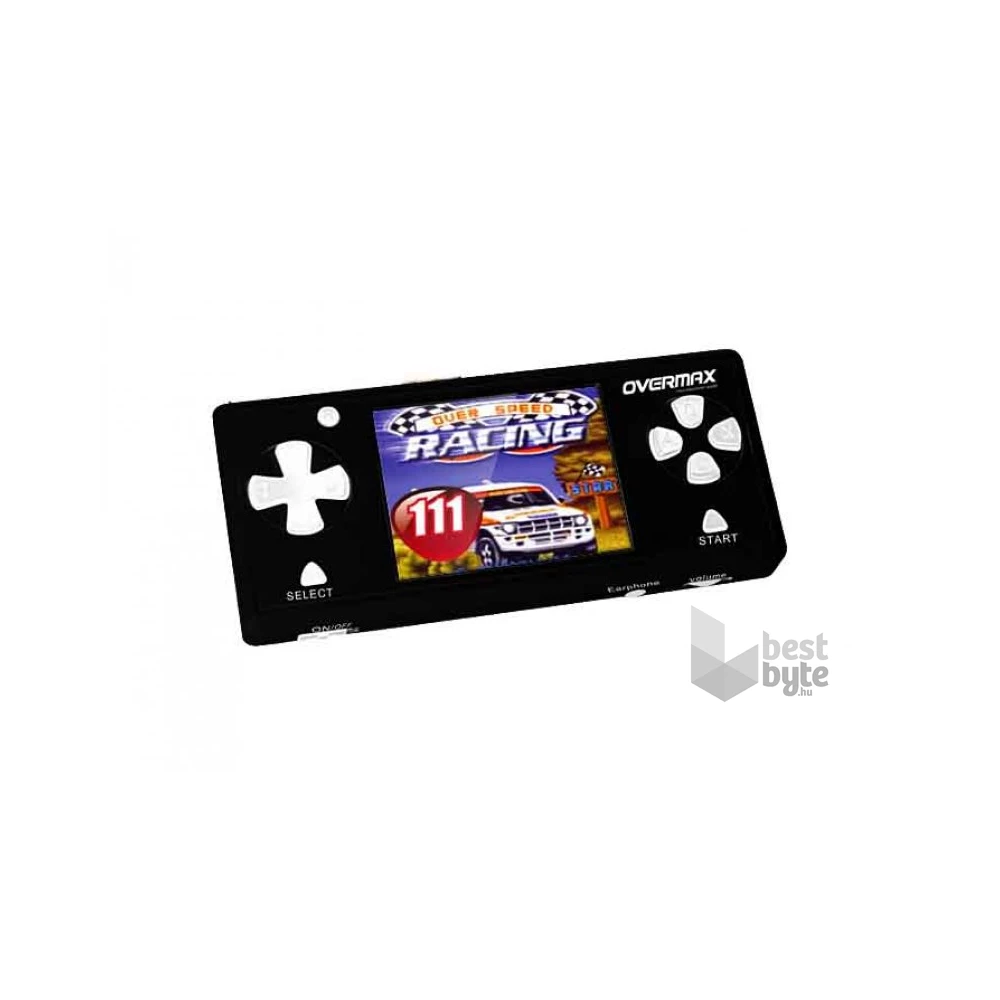 Overmax Gamer2 fekete (111 játék) 2,7" játékkonzol