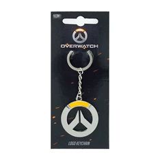 Overwatch logós fém kulcstartó