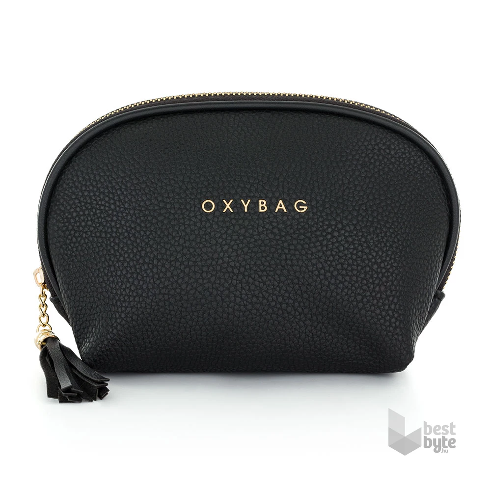 Oxybag Leather Black Plus kozmetikai táska