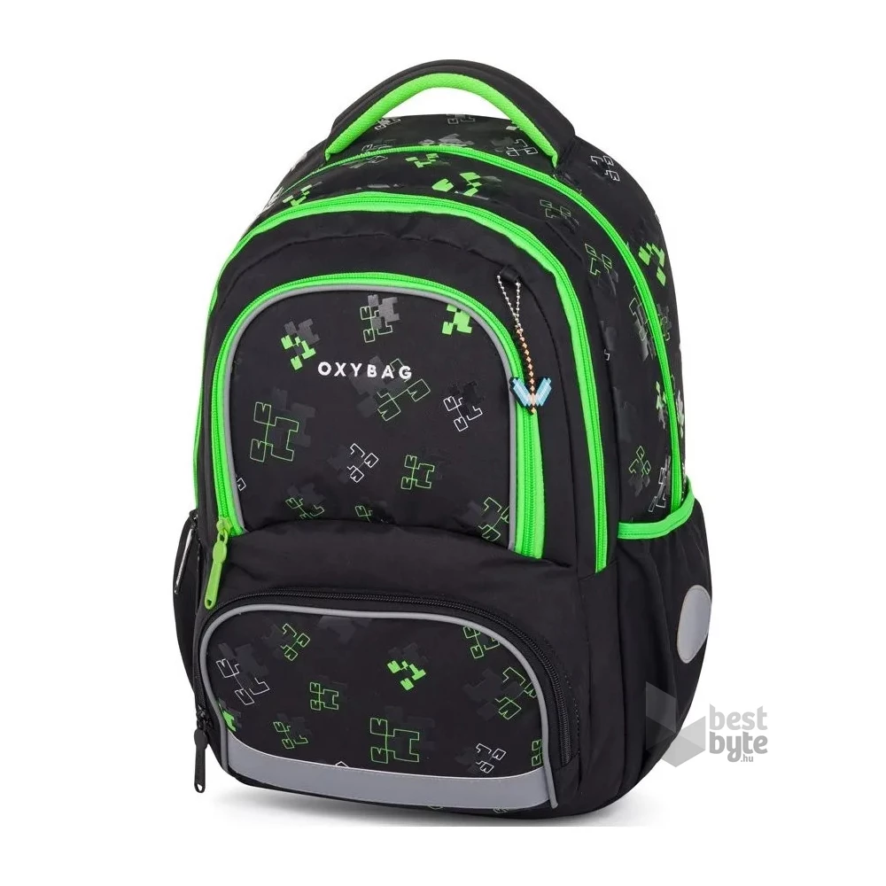 Oxybag Next Green Cube hátizsák