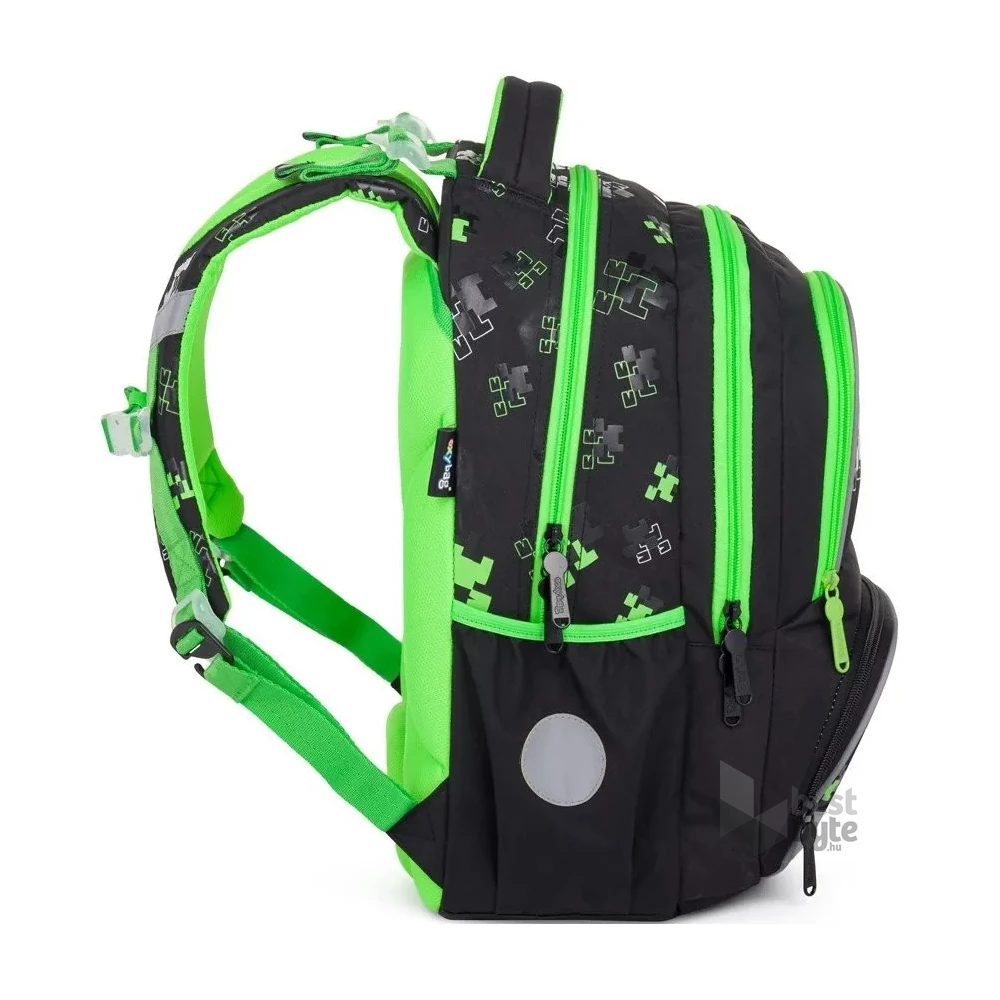 Oxybag Next Green Cube hátizsák