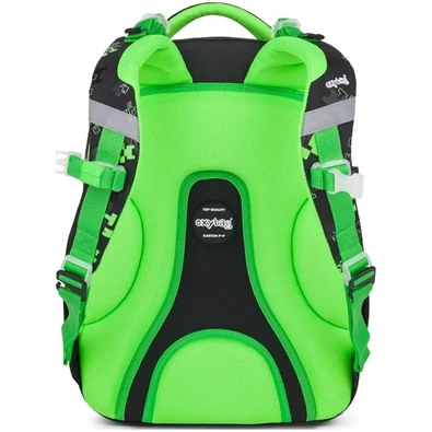 Oxybag Next Green Cube hátizsák