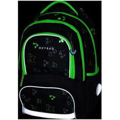 Oxybag Next Green Cube hátizsák